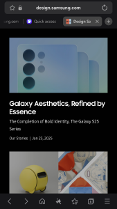 اسکرین شات 3 برنامه Samsung Internet Browser