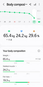 اسکرین شات برنامه Samsung Health 6