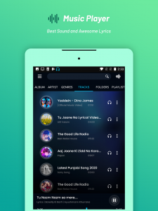 اسکرین شات برنامه Music Player For Galaxy 8