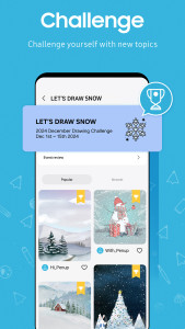 اسکرین شات 6 برنامه PENUP – Drawing-sharing SNS