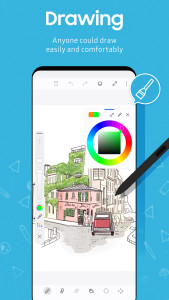 اسکرین شات 2 برنامه PENUP – Drawing-sharing SNS