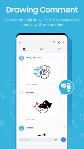 اسکرین شات 8 برنامه PENUP – Drawing-sharing SNS