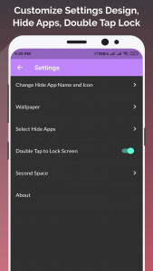 اسکرین شات برنامه Second Space: Launcher 5