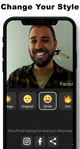 اسکرین شات برنامه Face up - Face Editor 3