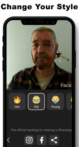 اسکرین شات برنامه Face up - Face Editor 2
