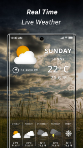 اسکرین شات 5 برنامه Live Weather