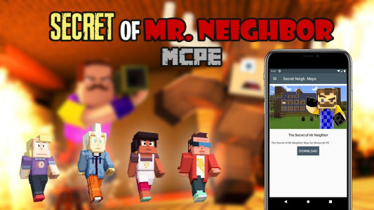 اسکرین شات برنامه Hello Mr Neighbor 2 for MCPE 2