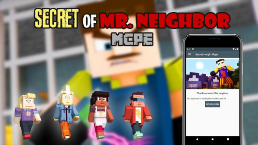 اسکرین شات برنامه Hello Mr Neighbor 2 for MCPE 3