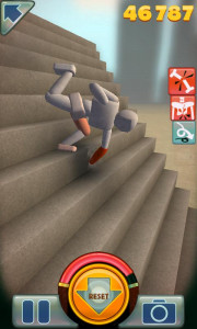 اسکرین شات بازی Stair Dismount 1