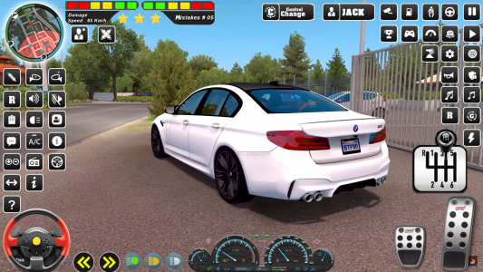 اسکرین شات بازی Driving School 3D : Car Games 2