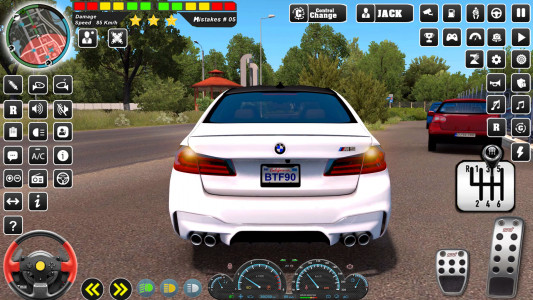 اسکرین شات بازی Driving School 3D : Car Games 1