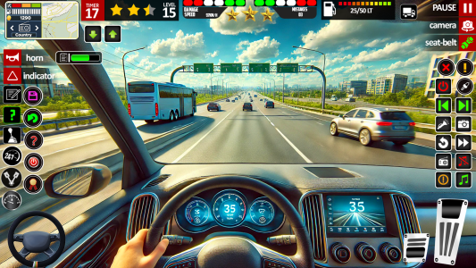 اسکرین شات 5 بازی Driving School 3D : Car Games