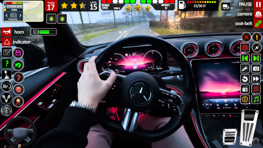 اسکرین شات 1 بازی Driving School 3D : Car Games