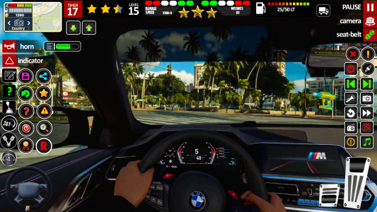 اسکرین شات 3 بازی Driving School 3D : Car Games