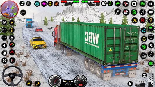 اسکرین شات بازی Truck Simulator Cargo Games 3D 2