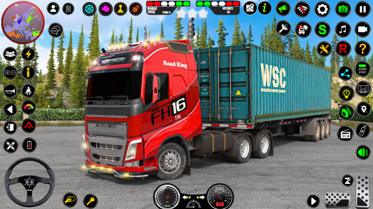اسکرین شات بازی Truck Simulator Cargo Games 3D 3