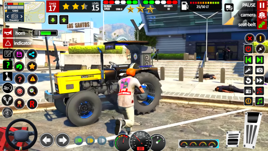 اسکرین شات بازی Indian Tractor Simulator Games 1
