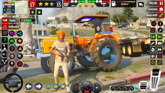 اسکرین شات بازی Indian Tractor Simulator Games 6