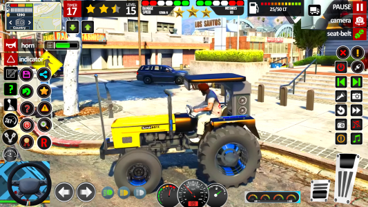 اسکرین شات بازی Indian Tractor Simulator Games 7