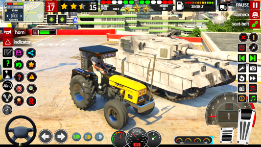 اسکرین شات بازی Indian Tractor Simulator Games 2