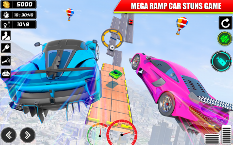 اسکرین شات برنامه Ramp Car Stunts - Car Racing 5