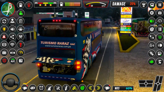 اسکرین شات برنامه Coach  Bus Simulator: Bus Game 4