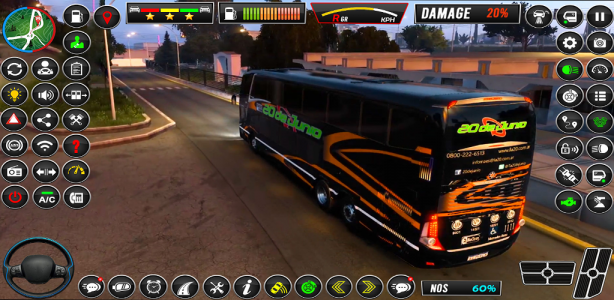 اسکرین شات برنامه Coach Bus Simulator: Bus Game 1