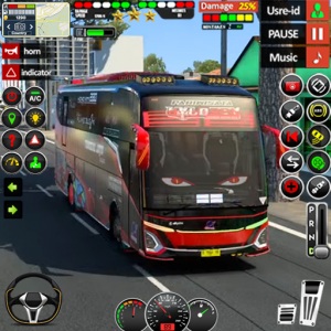 اسکرین شات 1 برنامه Coach Bus Simulator: Bus Game