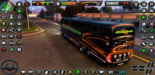 اسکرین شات برنامه Coach  Bus Simulator: Bus Game 1