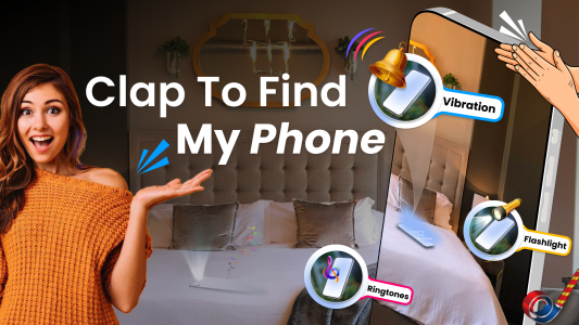 اسکرین شات 1 برنامه Clap To Find My Phone