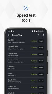 اسکرین شات برنامه DNS Changer: Fast & Secure DNS 5