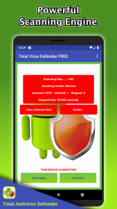 اسکرین شات برنامه Total Antivirus Defender 4