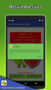 اسکرین شات برنامه Total Antivirus Defender 5