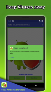 اسکرین شات برنامه Total Antivirus Defender 7