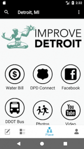 اسکرین شات برنامه Improve Detroit 1