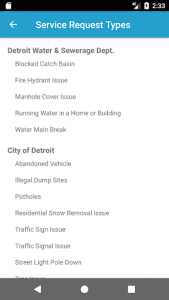 اسکرین شات برنامه Improve Detroit 4