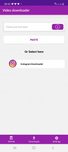 اسکرین شات برنامه Video Downloader from instagram 3
