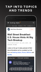 اسکرین شات برنامه Seeking Alpha: Stock Market News & Analysis 7
