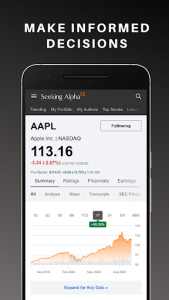 اسکرین شات برنامه Seeking Alpha: Stock Market News & Analysis 2