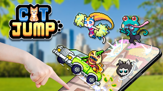 اسکرین شات بازی Cat Jump 6