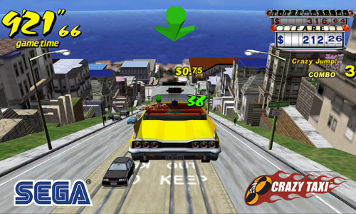 اسکرین شات 1 بازی Crazy Taxi Classic