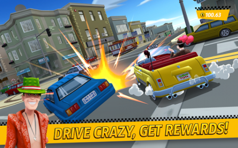 اسکرین شات بازی Crazy Taxi City Rush 3