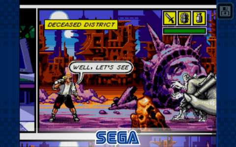 اسکرین شات بازی Comix Zone Classic 6