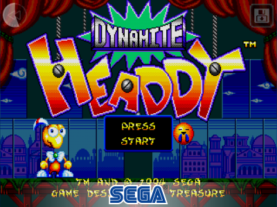 اسکرین شات بازی Dynamite Headdy - Classic 1