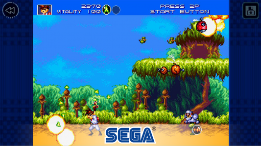 اسکرین شات بازی Gunstar Heroes Classic 5