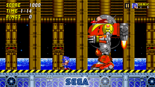 اسکرین شات بازی Sonic The Hedgehog 2 Classic 2