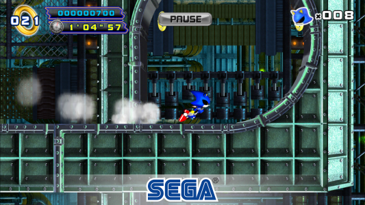 اسکرین شات بازی Sonic The Hedgehog 4 Ep. II 1