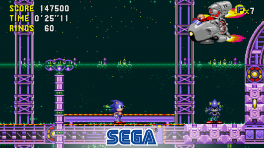 اسکرین شات بازی Sonic CD Classic 3