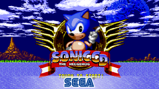 اسکرین شات بازی Sonic CD Classic 1