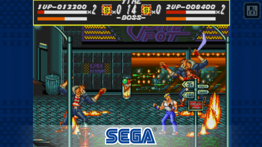 اسکرین شات 2 بازی Streets of Rage Classic